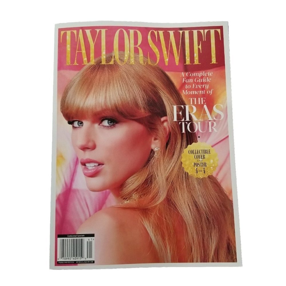 Taylor Swift Fan Eras Tour Magazine Collectible Cover and Poster 4 Of 4 New